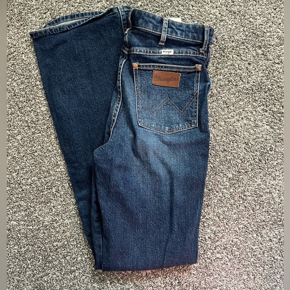 Wrangler high rise boot cut Westward 626